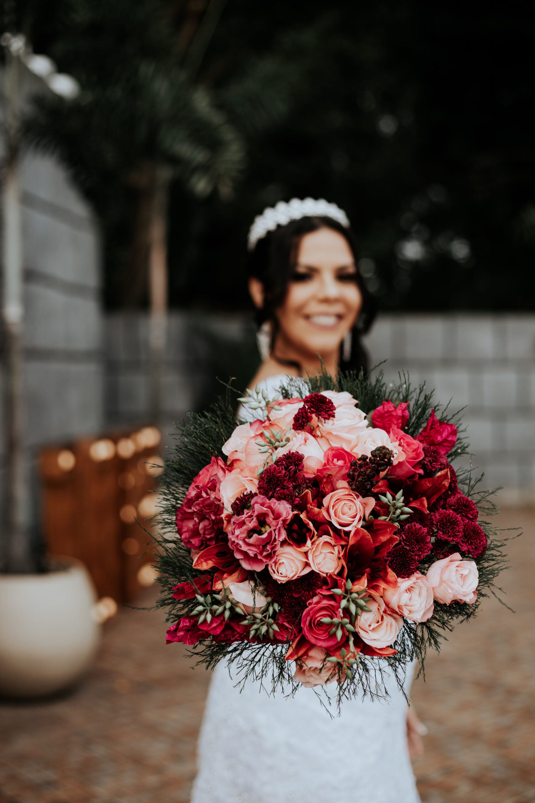 Idéias para jogar o buquê de casamento!